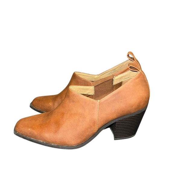 Chinese Laundry Brown Heeled Booties – Size 9 - Picture 6 of 9